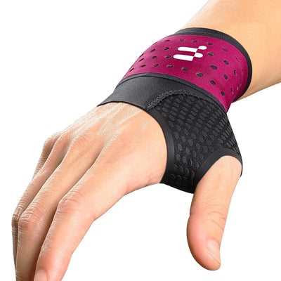 Fitomo Ultra Thin Carpal Tunnel Wrist Brace with Soft Thumb Design for Left Right Hand Compression Wrist Support for Work Typing Sleeping Night Support Tendonitis Arthritis Pain Not for Thumb
