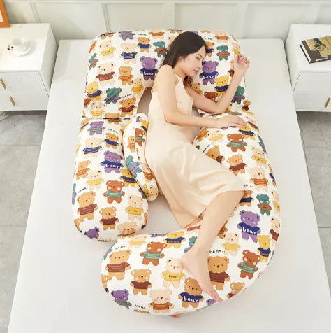 U-Shaped Pregnancy & Lumbar Support Pillow