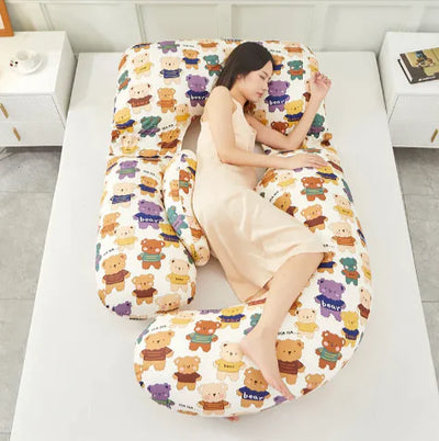 U-Shaped Pregnancy & Lumbar Support Pillow