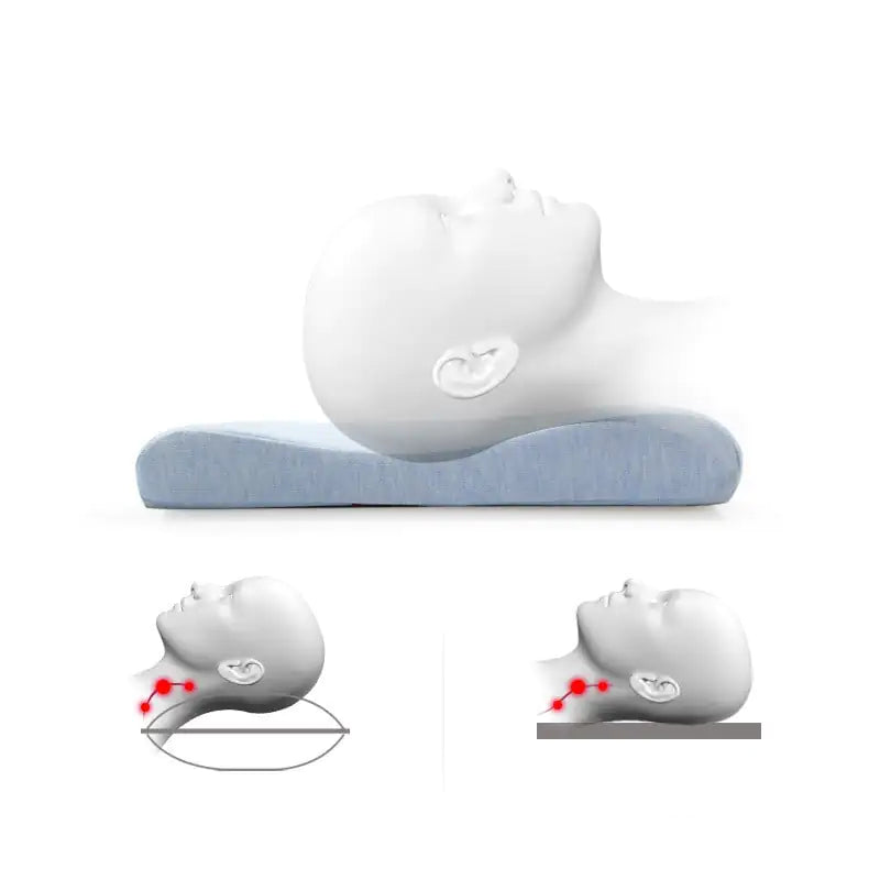Memory Foam Neck Support Pillow for Kids