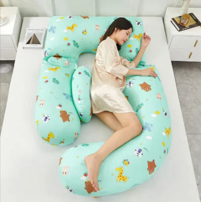 U-Shaped Pregnancy & Lumbar Support Pillow