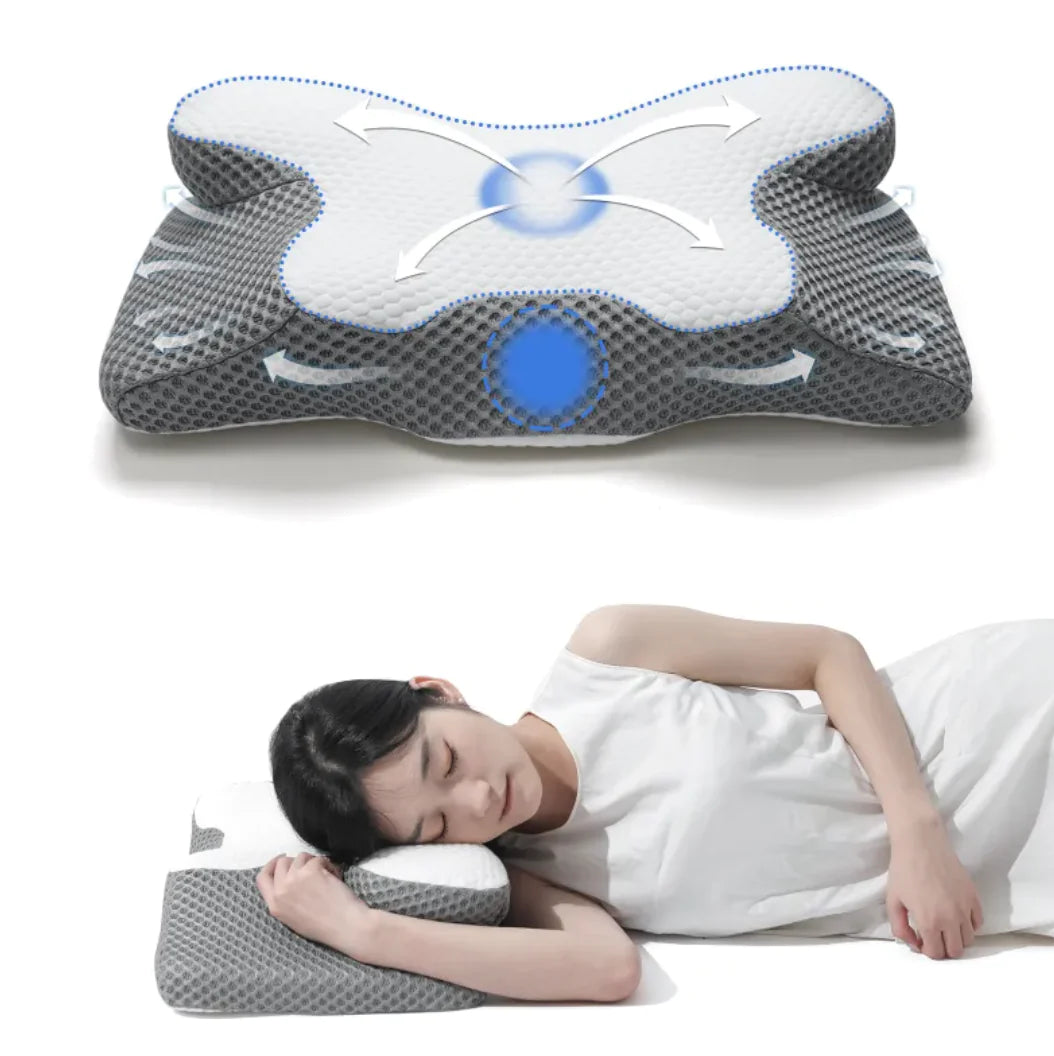 Orthopedic Memory Foam Sleep Pillow