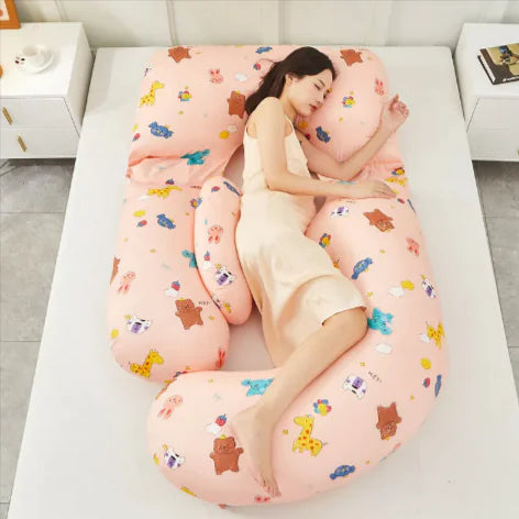 U-Shaped Pregnancy & Lumbar Support Pillow