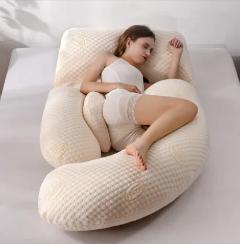 U-Shaped Pregnancy & Lumbar Support Pillow