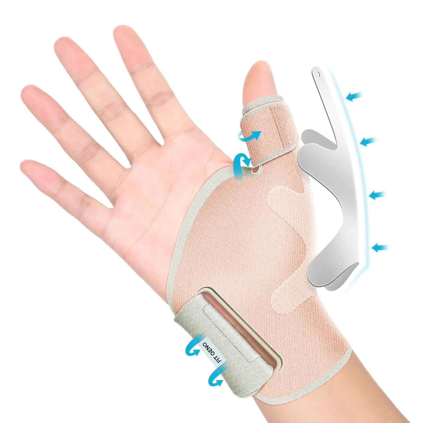 Thumb Brace Right Hand Splint: Spica for Women Carpal Tunnel Pain - De Quervains Tenosynovitis Rheumatoid Arthritis RA Relief - Stabilizer for Thumb Arthritis Tendonitis - Sprain CMC Support