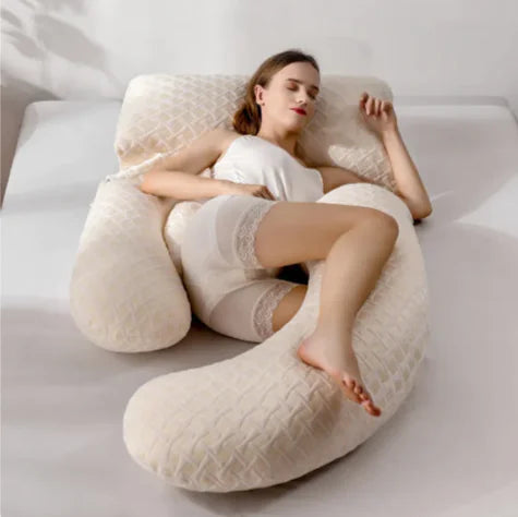 U-Shaped Pregnancy & Lumbar Support Pillow