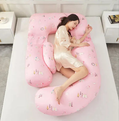U-Shaped Pregnancy & Lumbar Support Pillow
