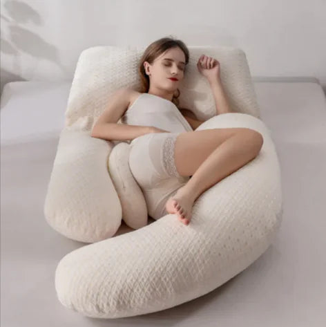 U-Shaped Pregnancy & Lumbar Support Pillow