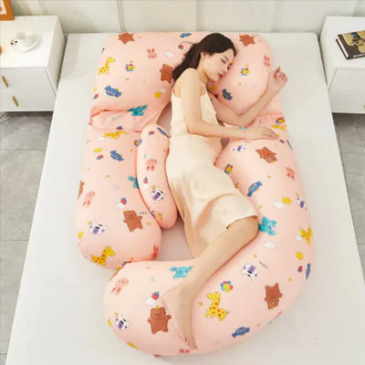 U-Shaped Pregnancy & Lumbar Support Pillow